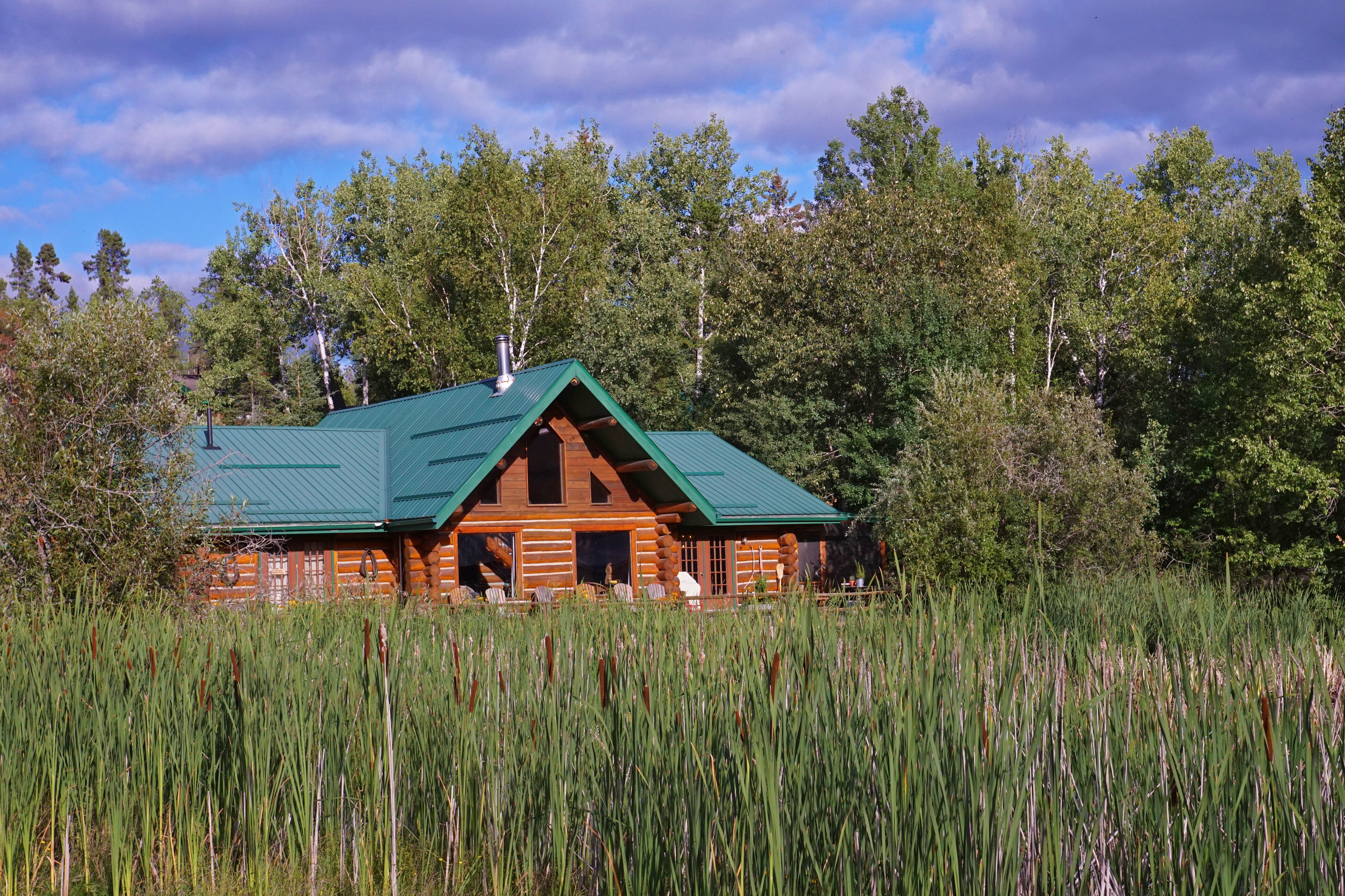 Die Falcon Beach Ranch in der Ortschaft Falcon Lake in Manitoba